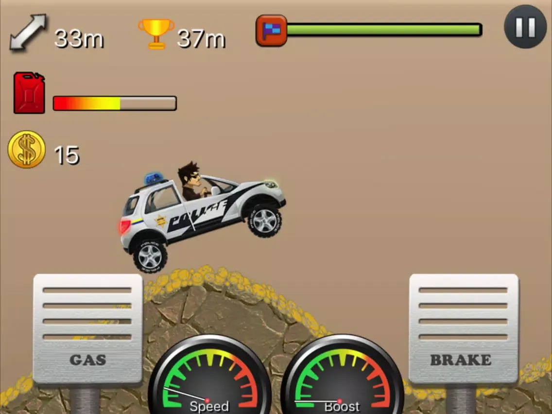 Ảnh chụp màn hình của Uphill Racing : Climber Legend iPad 