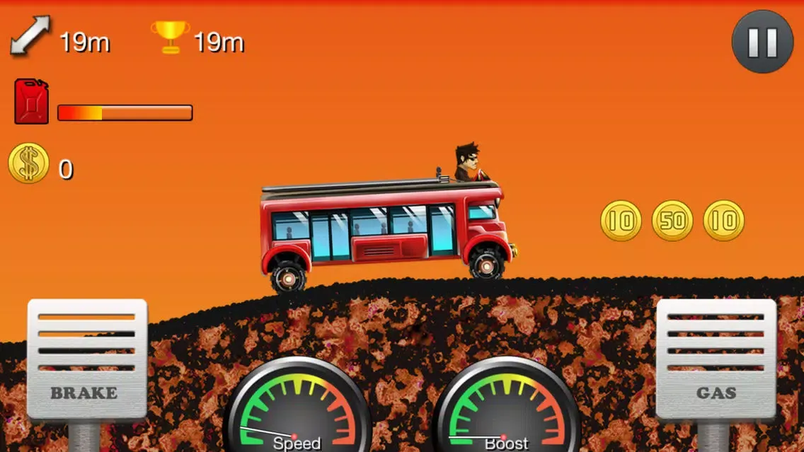 Ảnh chụp màn hình của Uphill Racing : Climber Legend