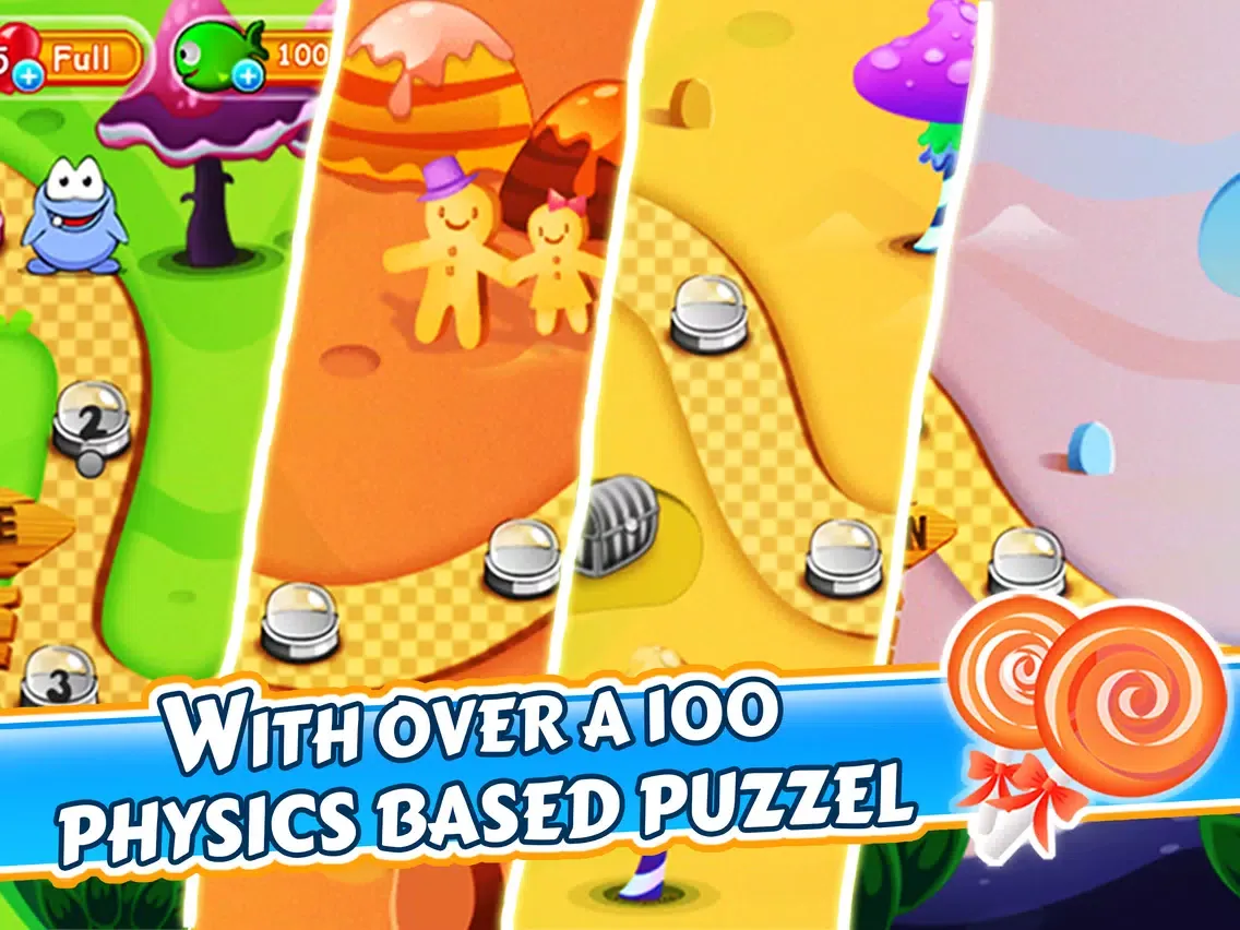 Feed Me Candy : Hungry Boo Booo iPad 应用截图
