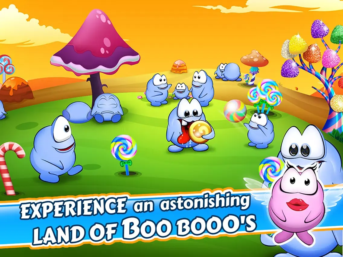 Feed Me Candy : Hungry Boo Booo iPad 应用截图