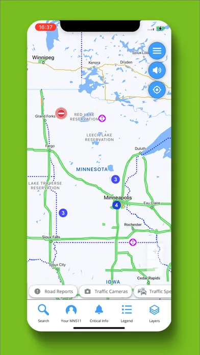 Zrzuty ekranu Minnesota 511