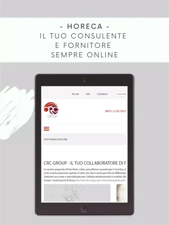 CRC Group iPad  Screenshots