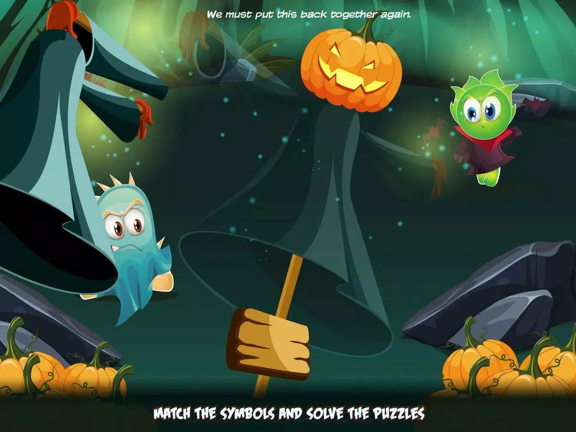 Critter Clan Halloween Pumpkin iPad  Screenshots