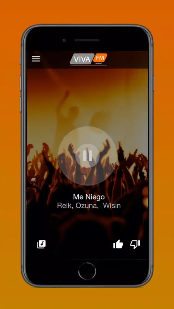 ภาพหน้าจอของ Viva FM App
