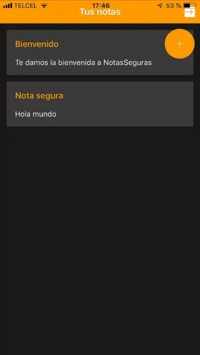 Notas Seguras DP应用截图