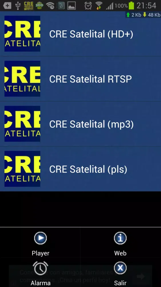 Radio CRE Satelital Renovada سکرین شاٹس