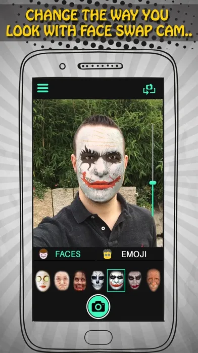 صور Real Time Face Swap Cam - Selfie With Mask And Emoji Stickers