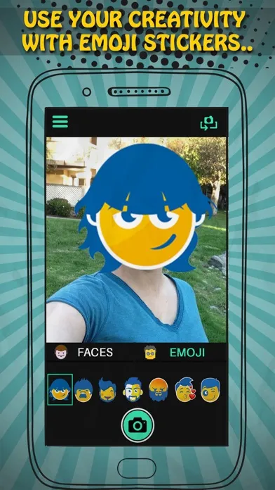 صور Real Time Face Swap Cam - Selfie With Mask And Emoji Stickers