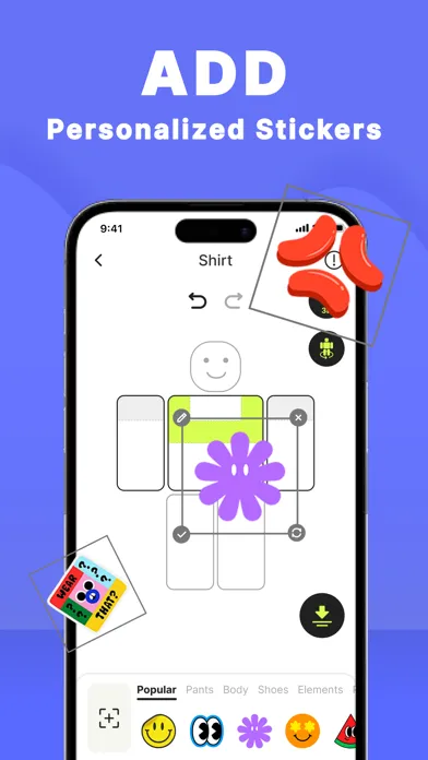Screenshot di Customize Skins Clothes Editor