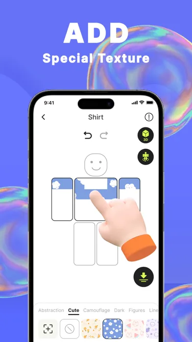 Screenshot di Customize Skins Clothes Editor