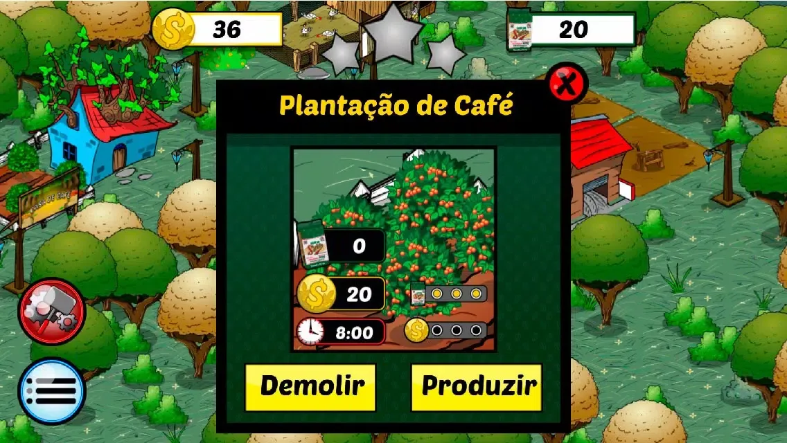 Jogo Café do Sítio スクリーンショット
