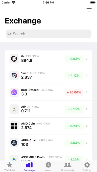comoto - Coin mock investment应用截图