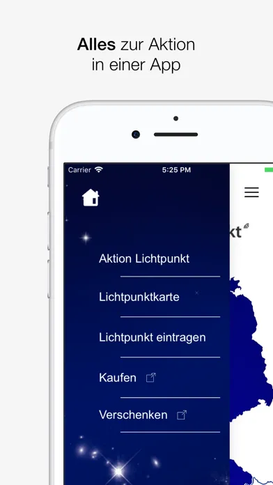 Aktion Lichtpunkt سکرین شاٹس