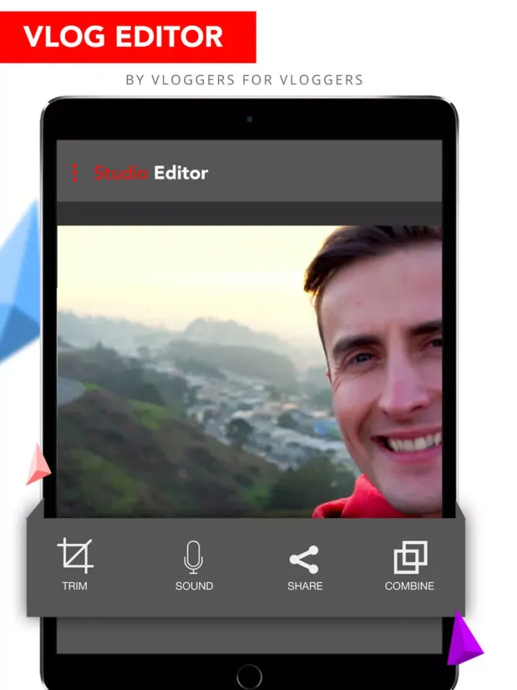 Capturas de tela do Creator Studio• iPad 