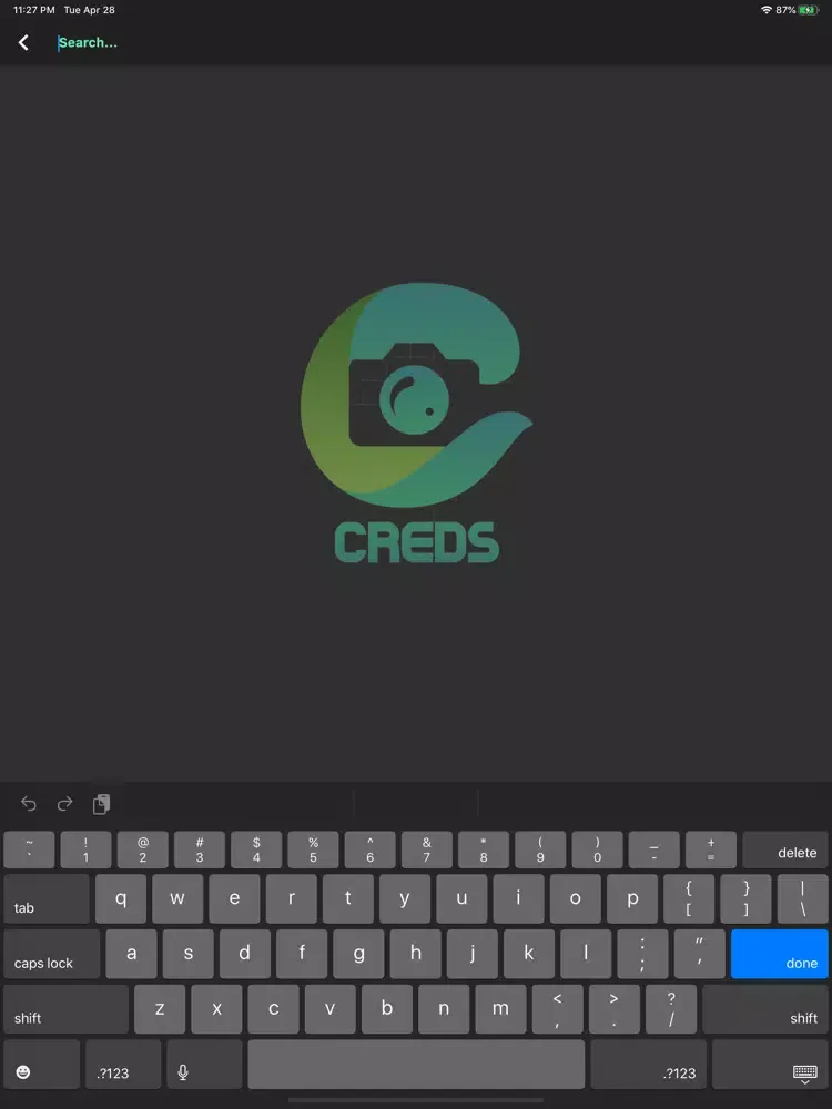 Captures d'écran de Creds: A Story Worth Sharing iPad 