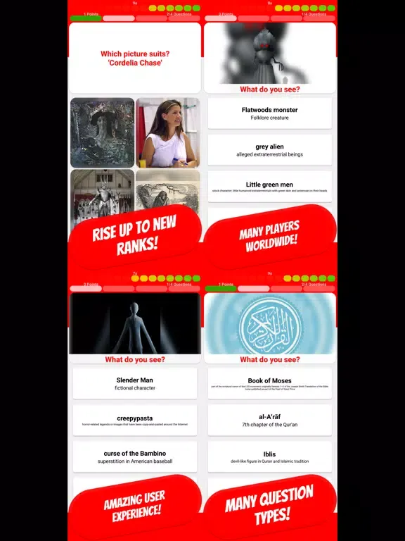 CREEPYPASTA Quiz iPad  سکرین شاٹس