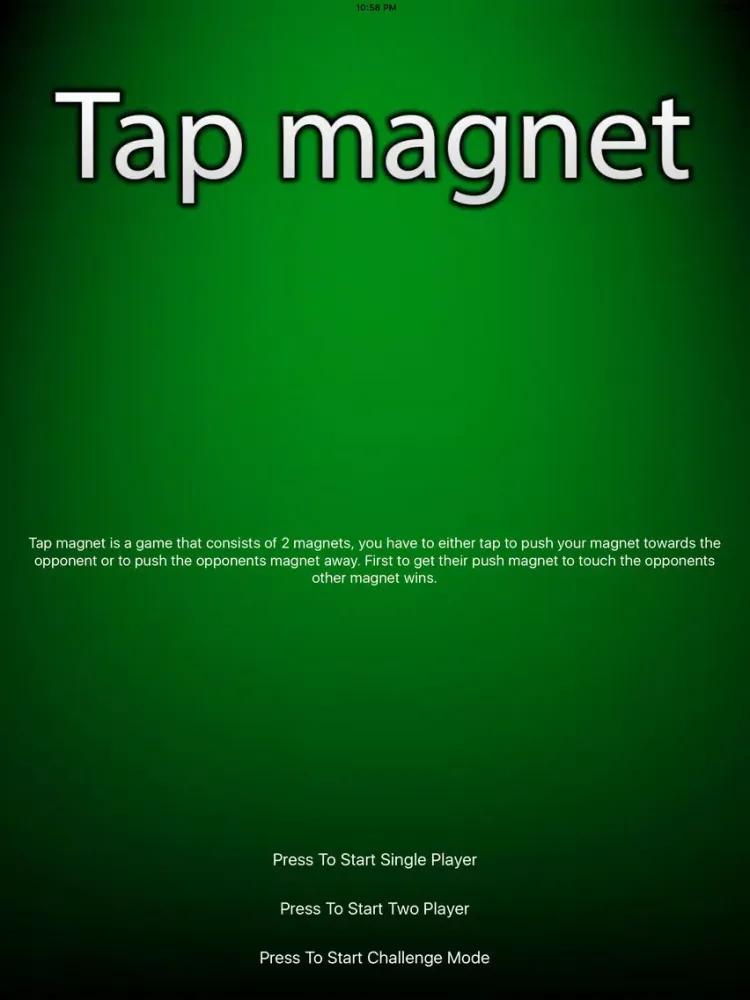Скриншоты Tap Magnet iPad 