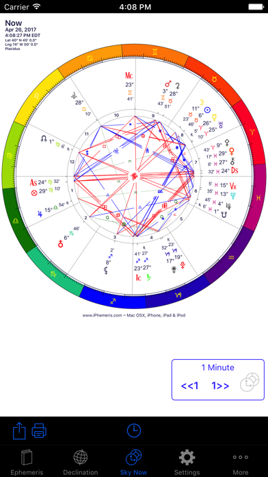 iPhemeris Astrology Ephemeris应用截图