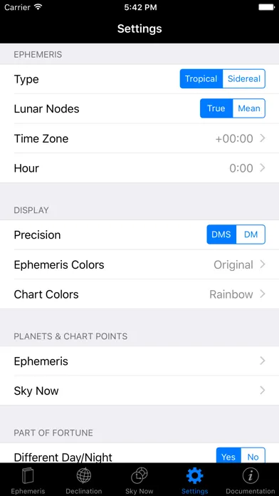 iPhemeris Astrology Ephemeris应用截图