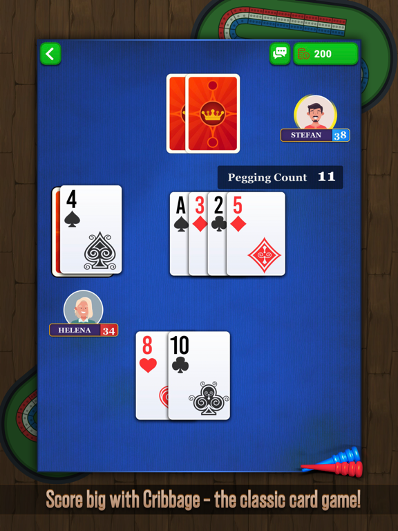 Cribbage+ iPad  스크린샷
