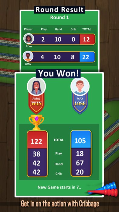Cribbage+ 스크린샷