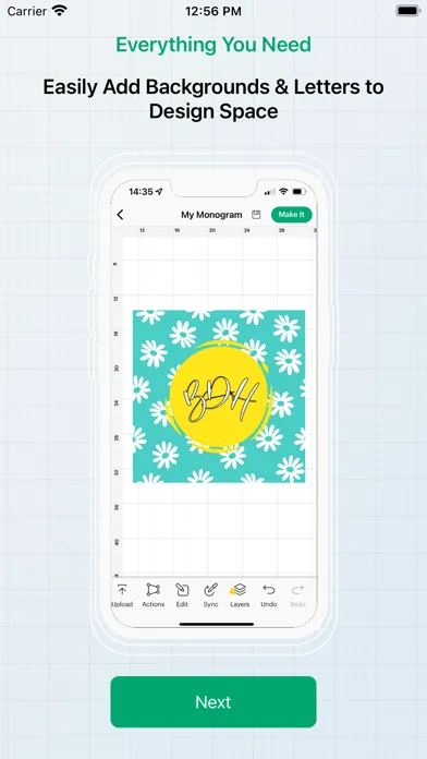 Monograms for Cricut スクリーンショット
