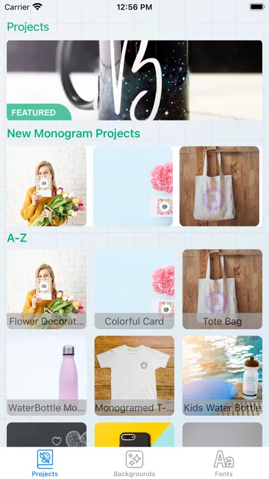 Monograms for Cricut スクリーンショット