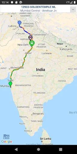 National Train Enquiry System Screenshots