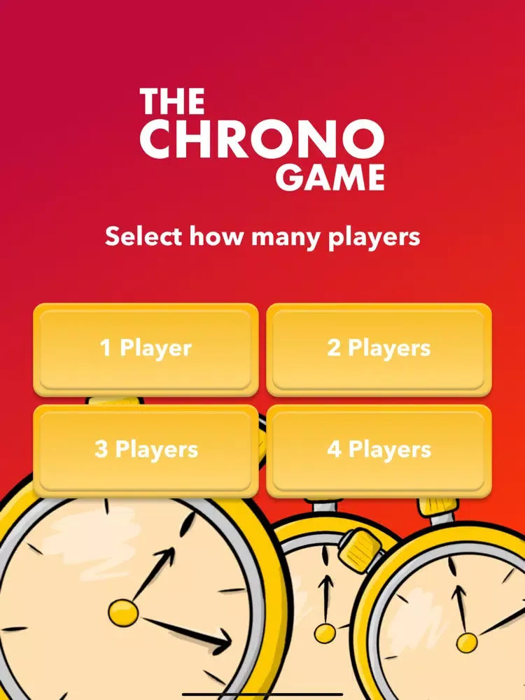 The Chrono Game iPad  Screenshots