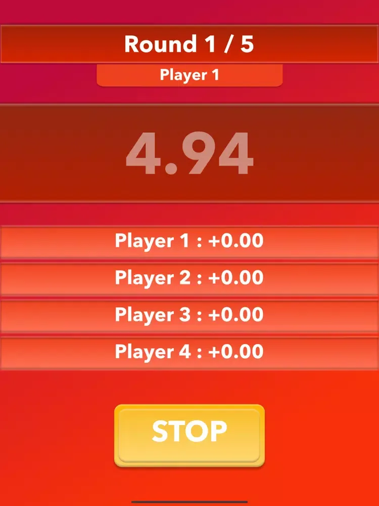 The Chrono Game iPad  Screenshots