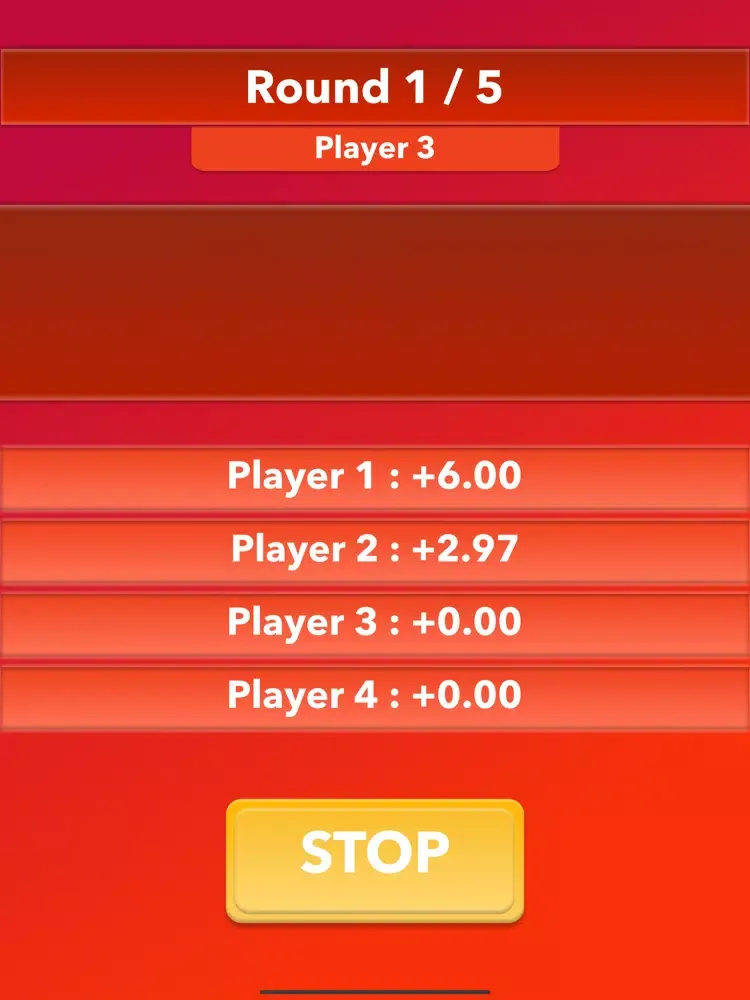 The Chrono Game iPad  Screenshots