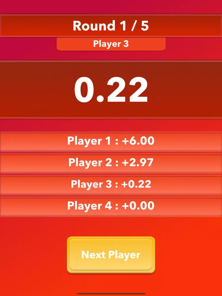 The Chrono Game iPad  Screenshots