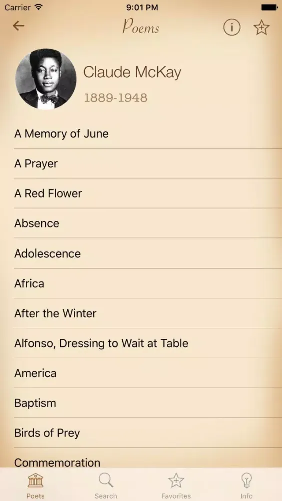 Скриншоты African American Poetry