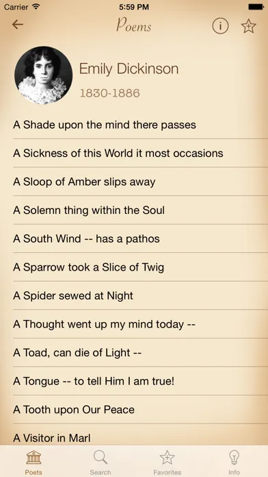 Capturas de pantalla de World Poetry