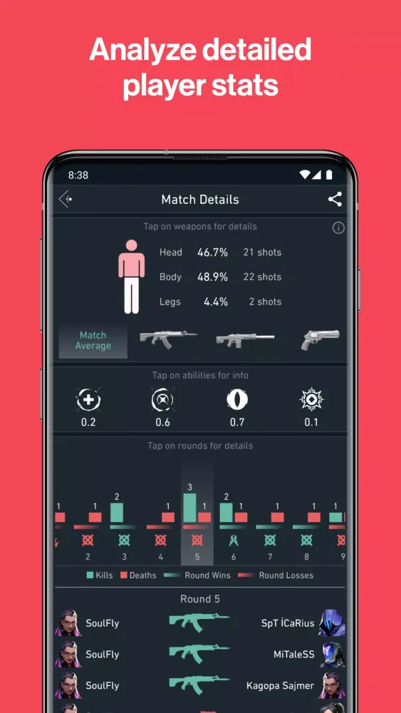 Spike Stats应用截图
