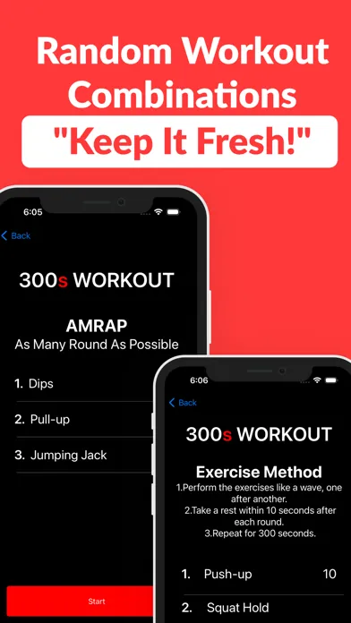 Rx'd Random WOD Exercises Screenshots