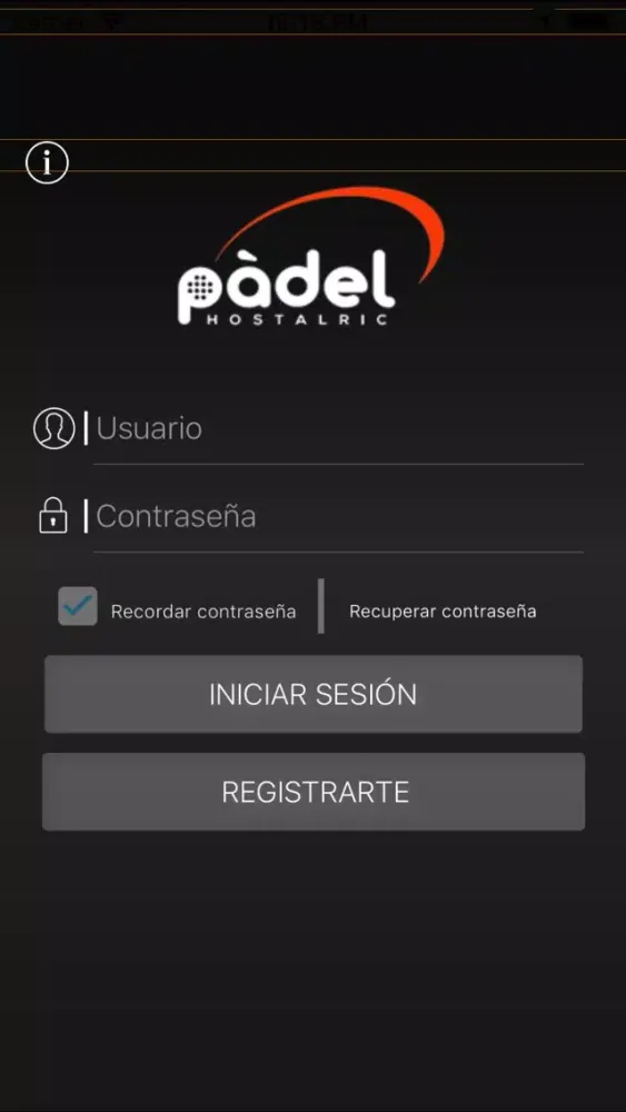Ảnh chụp màn hình của Padel Hostalric