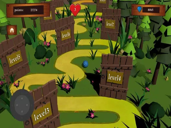 Capturas de tela do Crossing The Maze iPad 