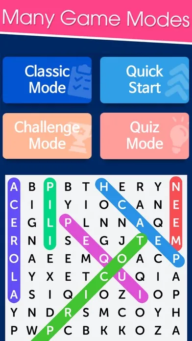 Word Search 2024 Ekran Görüntüleri