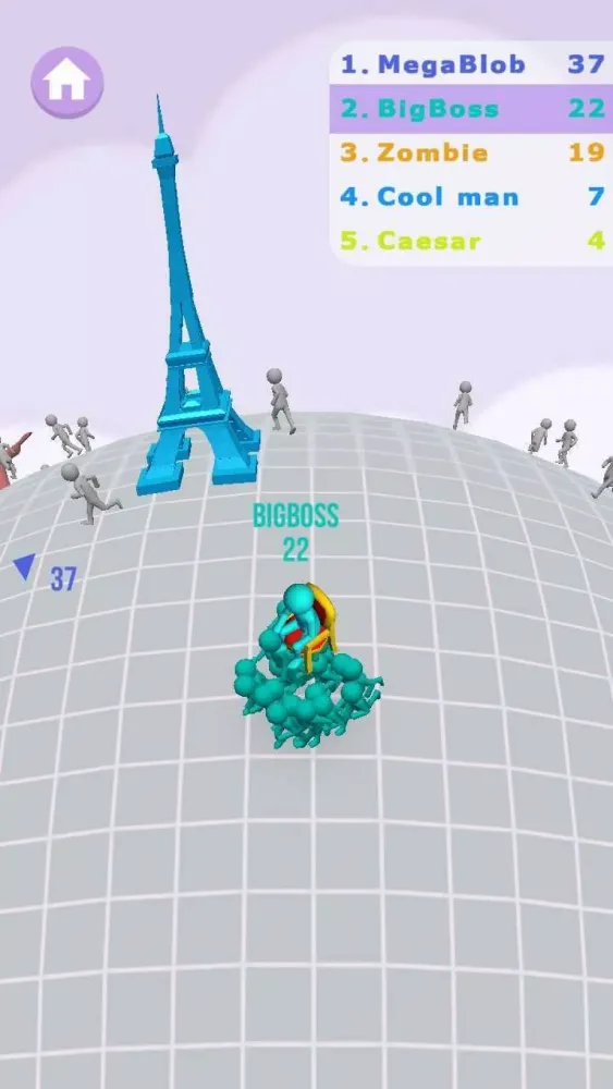 Capturas de pantalla de Clashers.io - Crowd Run 3D