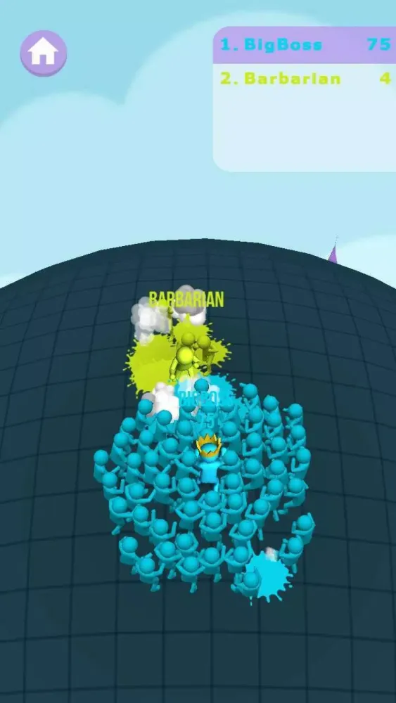 Capturas de pantalla de Clashers.io - Crowd Run 3D