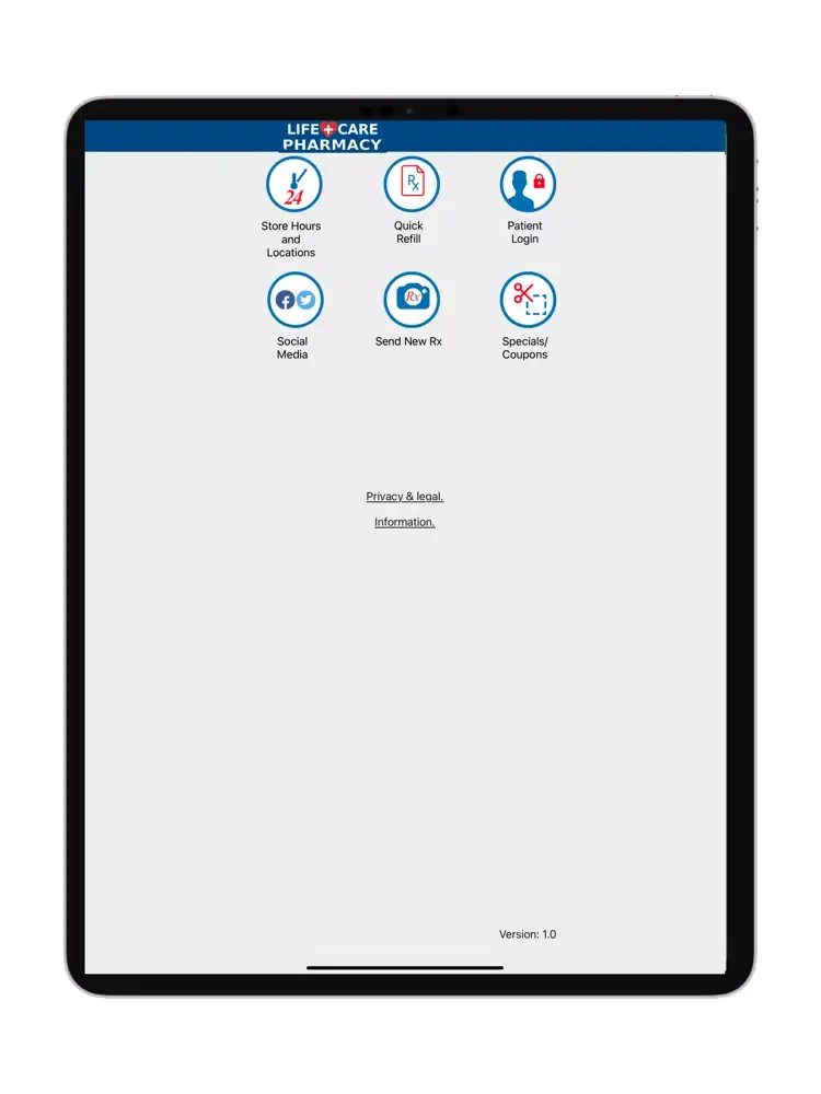 Capturas de tela do Sturgeon Falls Life Care iPad 