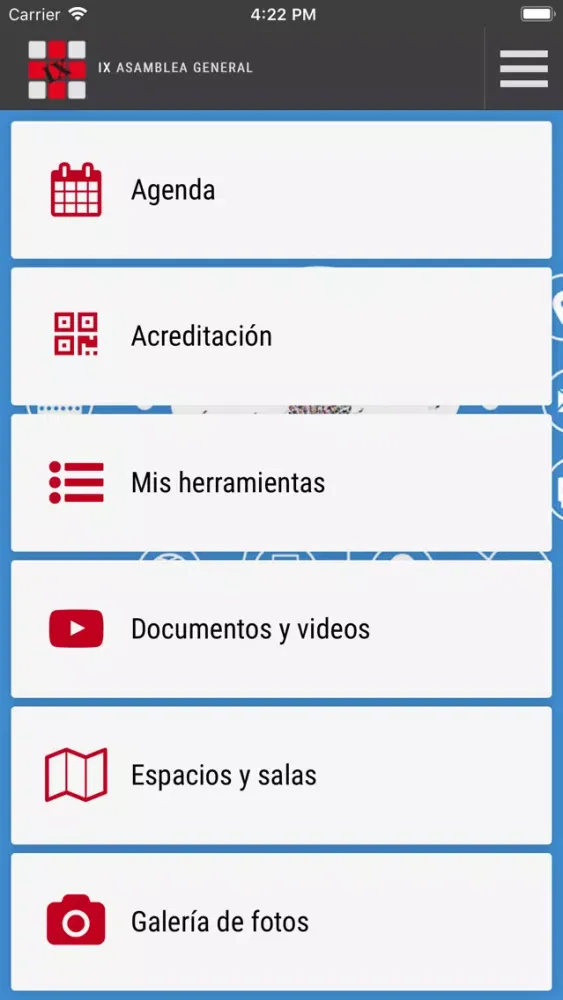 IX Asamblea General CRE Screenshots