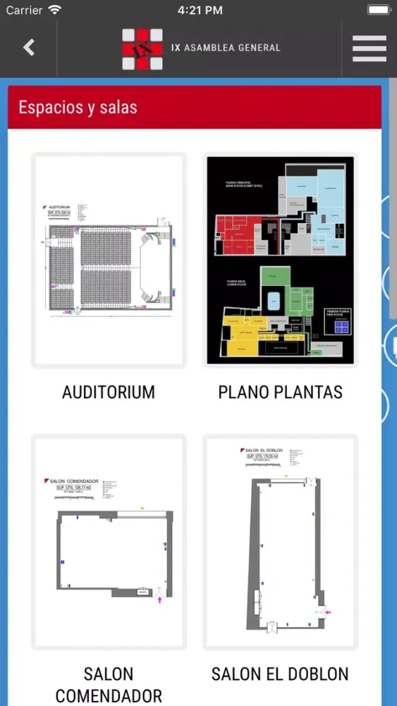 IX Asamblea General CRE Screenshots