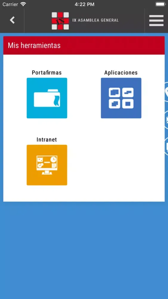 IX Asamblea General CRE Screenshots