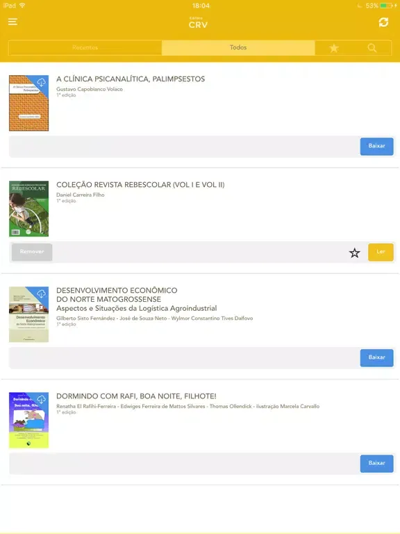 Скриншоты Editora CRV iPad 