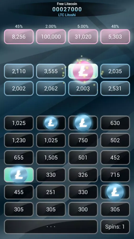 Litecoin Giveaway Screenshots