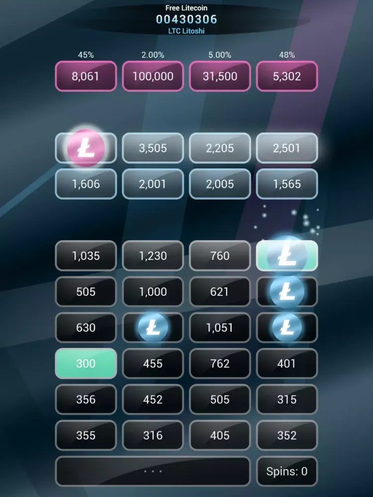 Litecoin Giveaway Screenshots