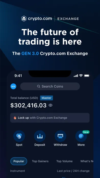 Crypto.com Exchange应用截图