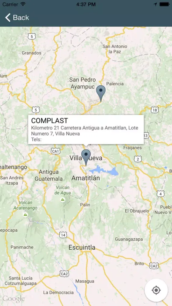 Screenshot di EcoUnidos
